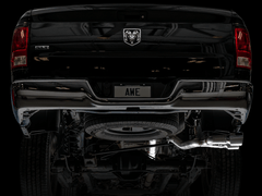 AWE Tuning - AWE Tuning 09-18 RAM 1500 5.7L (w/Cutouts) 0FG Dual Rear Exit Cat-Back Exhaust - Chrome Silver Tips - Demon Performance