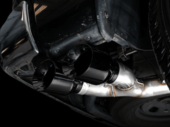 AWE Tuning - AWE Tuning 09-18 RAM 1500 5.7L (w/Cutouts) 0FG Dual Rear Exit Cat-Back Exhaust - Chrome Silver Tips - Demon Performance