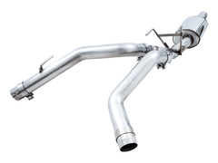 AWE Tuning - AWE Tuning 09-18 RAM 1500 5.7L (w/Cutouts) 0FG Dual Rear Exit Cat-Back Exhaust - Chrome Silver Tips - Demon Performance