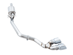AWE Tuning - AWE Tuning 09-18 RAM 1500 5.7L (w/Cutouts) 0FG Dual Rear Exit Cat-Back Exhaust - Chrome Silver Tips - Demon Performance