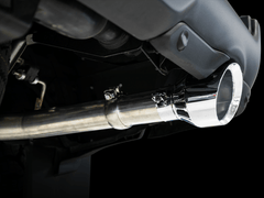 AWE Tuning - AWE Tuning 09-18 RAM 1500 5.7L (w/Cutouts) 0FG Dual Rear Exit Cat-Back Exhaust - Chrome Silver Tips - Demon Performance