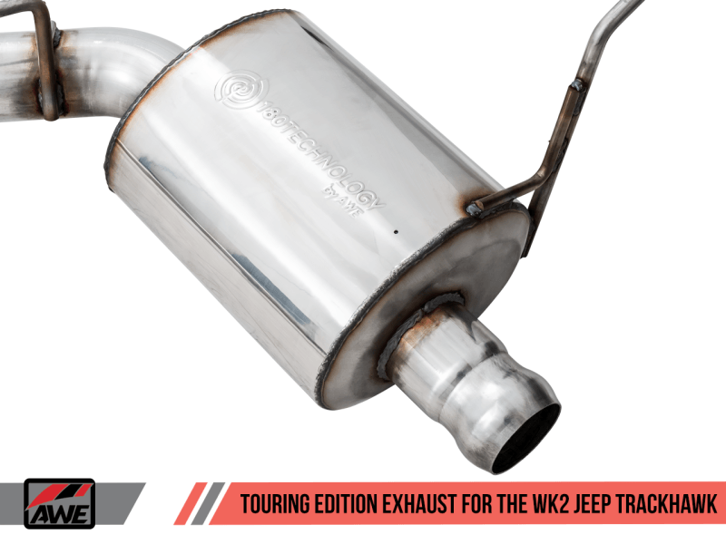 AWE Tuning - AWE Tuning 2020 Jeep Grand Cherokee SRT/Trackhawk Touring Edition Exhaust - Use w/Stock Tips - Demon Performance