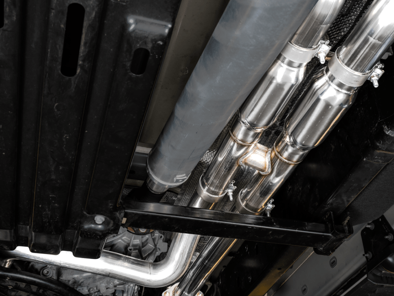AWE Tuning - AWE Tuning 2021 RAM 1500 TRX 0FG Cat-Back Exhaust - Chrome Silver Tips - Demon Performance