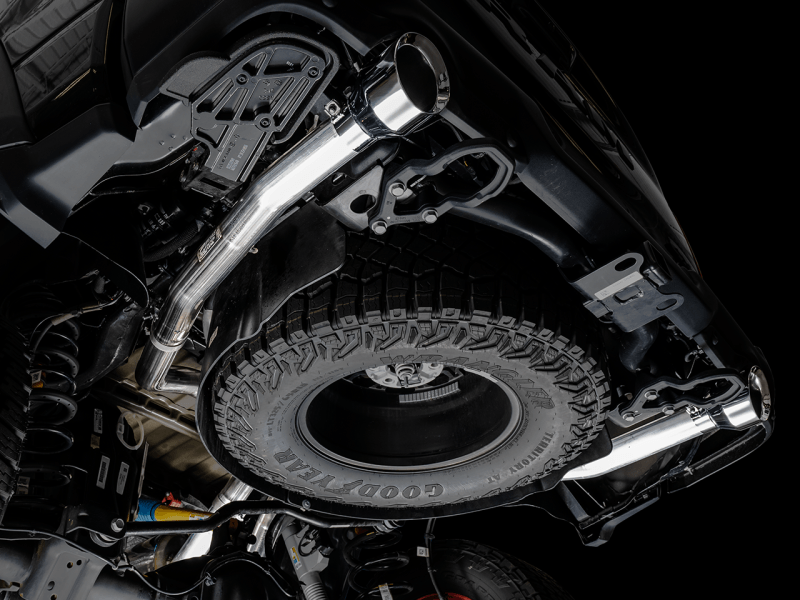 AWE Tuning - AWE Tuning 2021 RAM 1500 TRX 0FG Cat-Back Exhaust - Chrome Silver Tips - Demon Performance