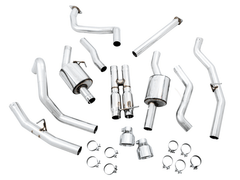 AWE Tuning - AWE Tuning 2021 RAM 1500 TRX 0FG Cat-Back Exhaust - Chrome Silver Tips - Demon Performance