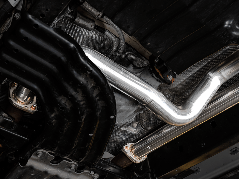 AWE Tuning - AWE Tuning 2021 RAM 1500 TRX 0FG Cat-Back Exhaust - Diamond Black Tips - Demon Performance