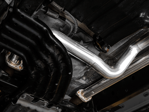 AWE Tuning - AWE Tuning 2021 RAM 1500 TRX 0FG Cat-Back Exhaust - Diamond Black Tips - Demon Performance