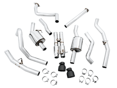 AWE Tuning - AWE Tuning 2021 RAM 1500 TRX 0FG Cat-Back Exhaust - Diamond Black Tips - Demon Performance
