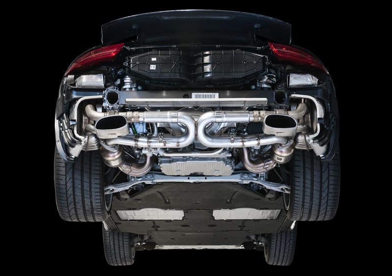 AWE Tuning - AWE Tuning 991 Carrera Performance Exhaust - Use Stock Tips - Demon Performance