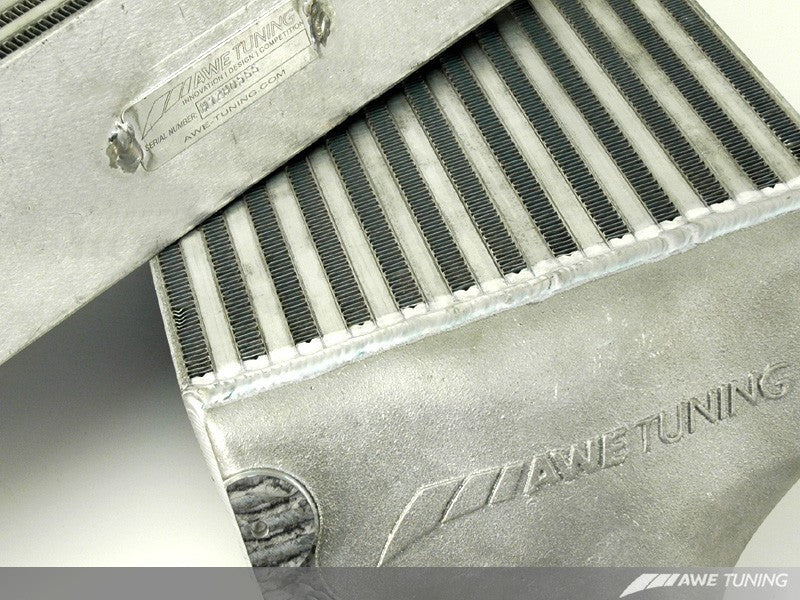 AWE Tuning - AWE Tuning 997TT/GT2 Performance Intercoolers - Black Hoses - Demon Performance