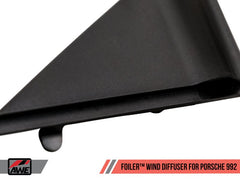 AWE Tuning - AWE Tuning Foiler Wind Diffuser for Porsche 992 - Demon Performance