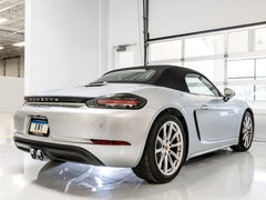 AWE Tuning - AWE Tuning Porsche 718 Boxster / Cayman SwitchPath Exhaust (PSE Only) - Chrome Silver Tips - Demon Performance