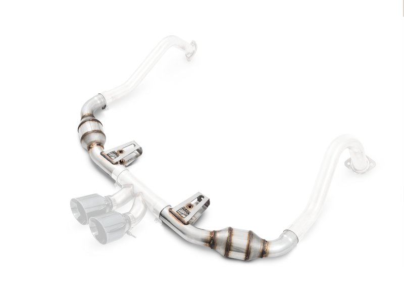 AWE Tuning - AWE Tuning Porsche 718 Boxster / Cayman Touring Edition Exhaust - Diamond Black Tips - Demon Performance