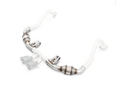 AWE Tuning - AWE Tuning Porsche 718 Boxster / Cayman Touring Edition Exhaust - Diamond Black Tips - Demon Performance