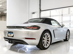 AWE Tuning - AWE Tuning Porsche 718 Boxster / Cayman Touring Edition Exhaust - Diamond Black Tips - Demon Performance