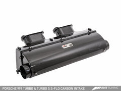AWE Tuning - AWE Tuning Porsche 991 (991.2) Turbo and Turbo S S-FLO Carbon Intake - Demon Performance