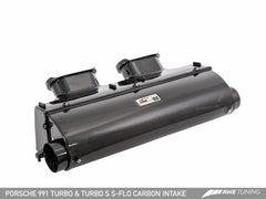 AWE Tuning - AWE Tuning Porsche 991 (991.2) Turbo and Turbo S S-FLO Carbon Intake - Demon Performance