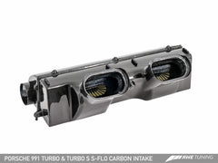 AWE Tuning - AWE Tuning Porsche 991 (991.2) Turbo and Turbo S S-FLO Carbon Intake - Demon Performance