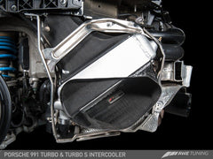 AWE Tuning - AWE Tuning Porsche 991 (991.2) Turbo/Turbo S Performance Intercooler Kit - Demon Performance