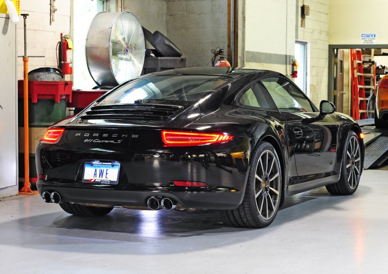 AWE Tuning - AWE Tuning Porsche 991 SwitchPath Exhaust for Non-PSE Cars (no tips) - Demon Performance