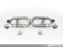 AWE Tuning - AWE Tuning Porsche 991 SwitchPath Exhaust for PSE Cars Chrome Silver Tips - Demon Performance