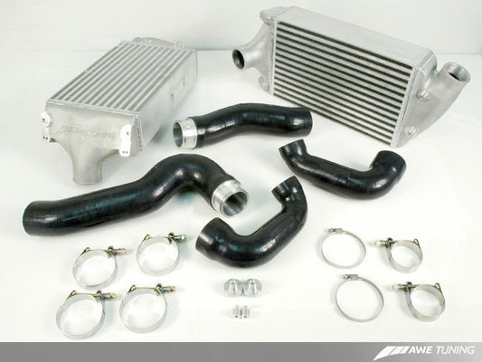 AWE Tuning - AWE Tuning Porsche 996TT Performance Intercoolers - Demon Performance