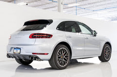 AWE Tuning - AWE Tuning Porsche Macan Touring Edition Exhaust System - Diamond Black 102mm Tips - Demon Performance