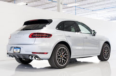 AWE Tuning - AWE Tuning Porsche Macan Track Edition Exhaust System - Chrome Silver 102mm Tips - Demon Performance