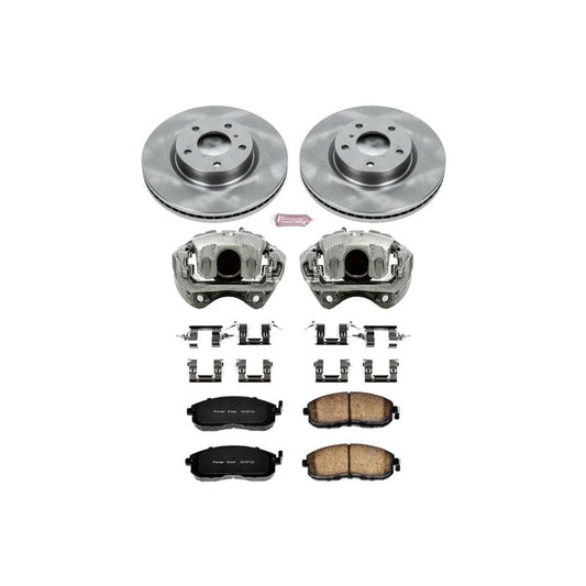 Power Stop 03-05 Infiniti G35 Front Autospecialty Brake Kit w/Calipers