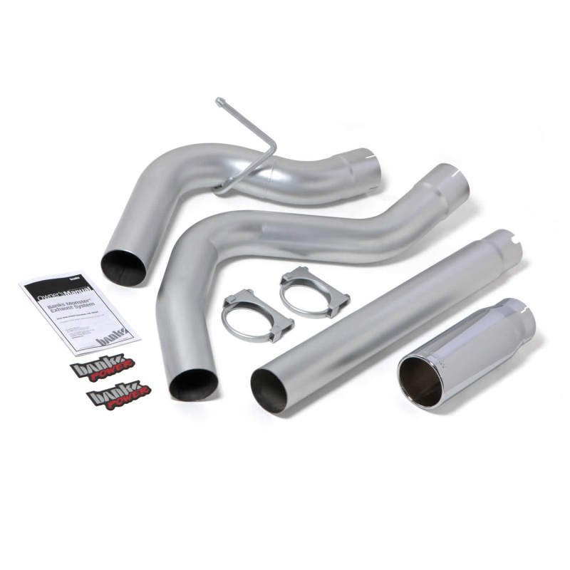 Banks Power - Banks Power 14-15 Dodge Ram 1500 3.0L Diesel Monster Exhaust Sys - SS Single Exhaust w/ Chrome Tip - Demon Performance