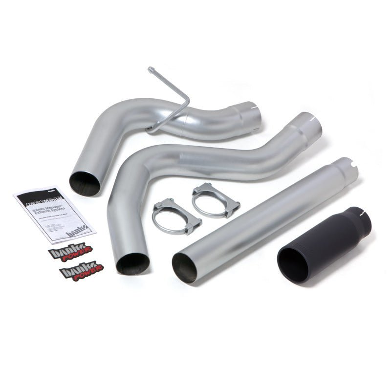 Banks Power - Banks Power 14-15 Ram 1500 3.0L Diesel Monster Exhaust System - SS Single Exhaust w/ Black Tip - Demon Performance