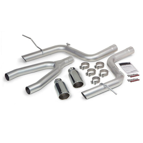 Banks Power - Banks Power 14 Jeep Grand Cherokee 3.0L Diesel Monster Exhaust Sys - SS Single Exhaust w/ Chrome Tip - Demon Performance