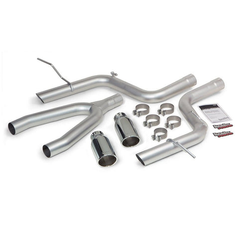 Banks Power - Banks Power 14 Jeep Grand Cherokee 3.0L Diesel Monster Exhaust Sys - SS Single Exhaust w/ Chrome Tip - Demon Performance