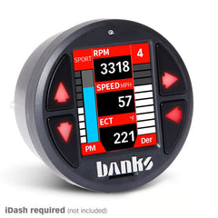 Banks Power - Banks Power Pedal Monster Kit (Stand-Alone) - Molex MX64 - 6 Way - Use w/iDash 1.8 - Demon Performance