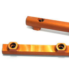 BBK - BBK 05-14 Dodge Hemi 5.7/6.1 High Flow Billet Aluminum Fuel Rail Kit (Non Trucks) - Demon Performance