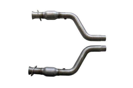 BBK - BBK 05-15 Dodge Challenger Charger Short Mid X Pipe w Catalytic Converters 2-3/4 For LT Headers - Demon Performance