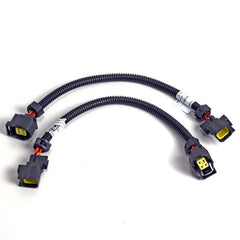 BBK - BBK 05-20 Dodge 4 Pin Square Style O2 Sensor Wire Harness Extensions 12 (pair) - Demon Performance