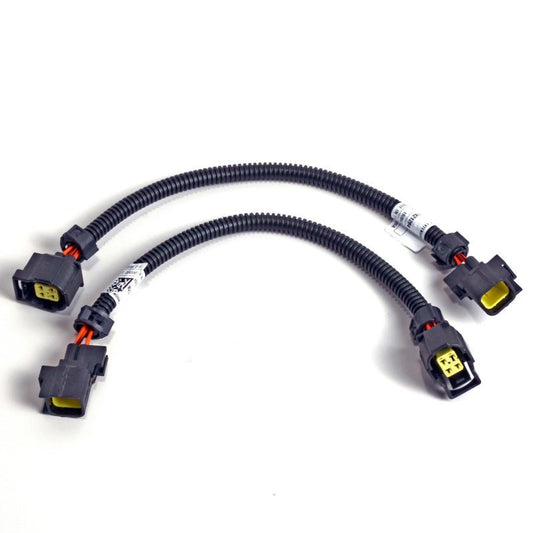 BBK - BBK 05-20 Dodge 6.1L/6.2L/6.4L Rear O2 Sensor Extensions 4 Pin Square Style 24in (pair) - Demon Performance