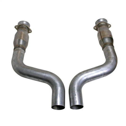 BBK - BBK 09-20 Dodge Challenger/Charger 5.7L Hemi 3in Mid Pipe w/ Converters - Demon Performance