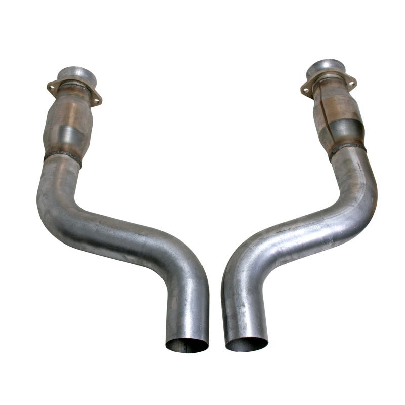 BBK - BBK 09-20 Dodge Challenger/Charger 5.7L Hemi 3in Mid Pipe w/ Converters - Demon Performance