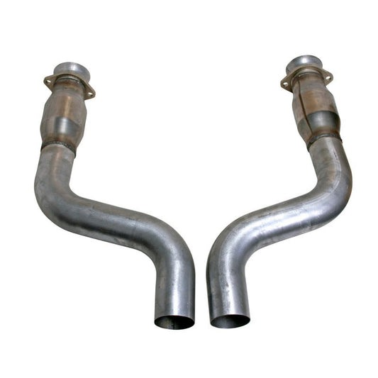 BBK - BBK 09-20 Dodge Challenger/Charger 5.7L Hemi 3in Mid Pipe w/ Converters - Demon Performance