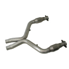BBK - BBK 11-14 Mustang 5.0 Short Mid X Pipe With Catalytic Converters 3.0 For BBK Long Tube Headers - Demon Performance