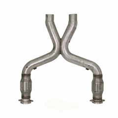 BBK - BBK 11-14 Mustang 5.0 Short Mid X Pipe With Catalytic Converters 3.0 For BBK Long Tube Headers - Demon Performance