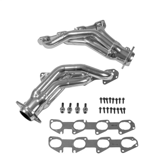 BBK - BBK 11-20 Dodge Challenger Hemi 6.4L Shorty Tuned Length Exhaust Headers - 1-7/8in Silver Ceramic - Demon Performance