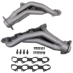 BBK - BBK 11-20 Dodge Challenger Hemi 6.4L Shorty Tuned Length Exhaust Headers - 1-7/8in Titanium Ceramic - Demon Performance