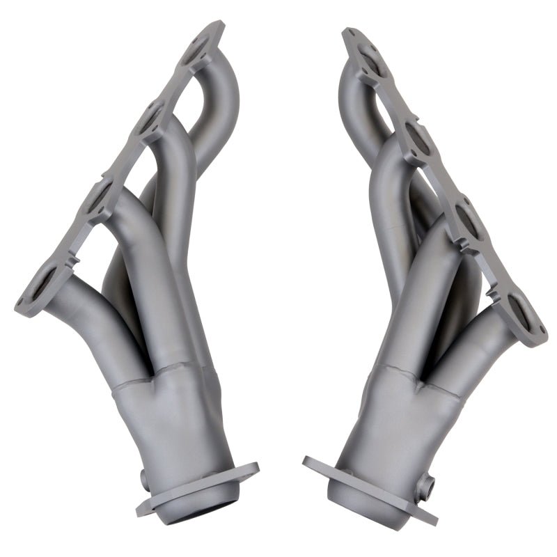 BBK - BBK 11-20 Dodge Challenger Hemi 6.4L Shorty Tuned Length Exhaust Headers - 1-7/8in Titanium Ceramic - Demon Performance