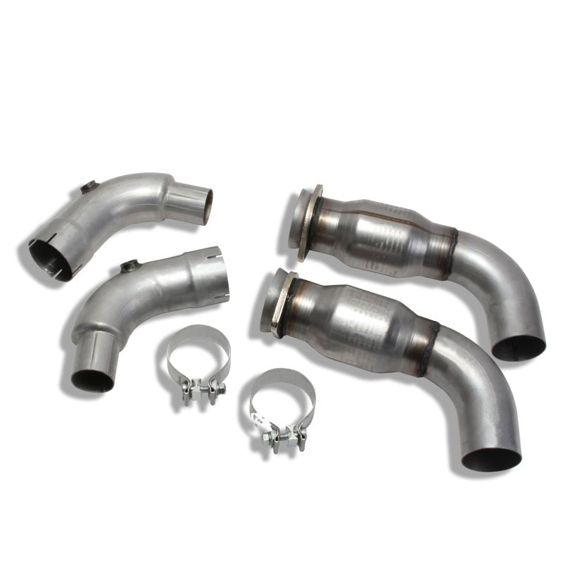 BBK - BBK 15-20 Ford Mustang GT 3in Short Mid Pipe Kit w/Cats (Use LT Header 1633/16330/1856/18560) - Demon Performance