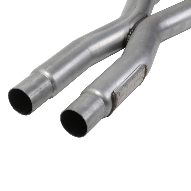 BBK - BBK 15-20 Ford Mustang GT 5.0L Resonator Delete X-Pipe (For Use w/Shorties Or Stock Manifolds) - Demon Performance