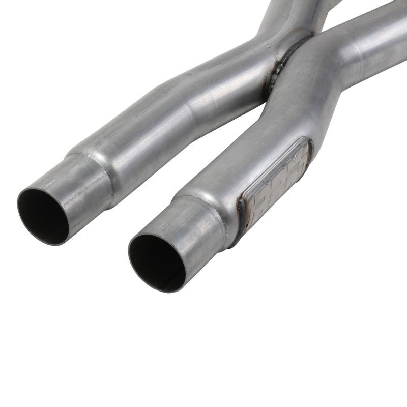 BBK - BBK 15-20 Ford Mustang GT 5.0L Resonator Delete X-Pipe (For Use w/Shorties Or Stock Manifolds) - Demon Performance