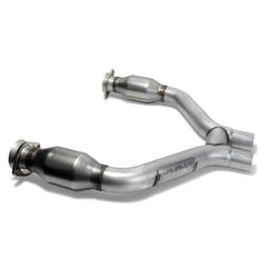 BBK - BBK 2015-16 Mustang V6 Short Mid H Pipe With Converters (To Be Used With 1642 Series Headers) - Demon Performance